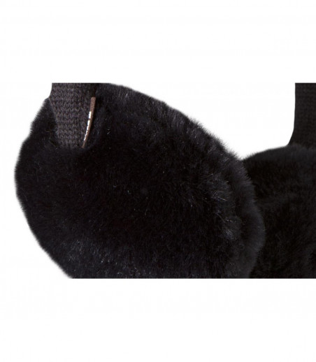 Plush earmuffs black Barts